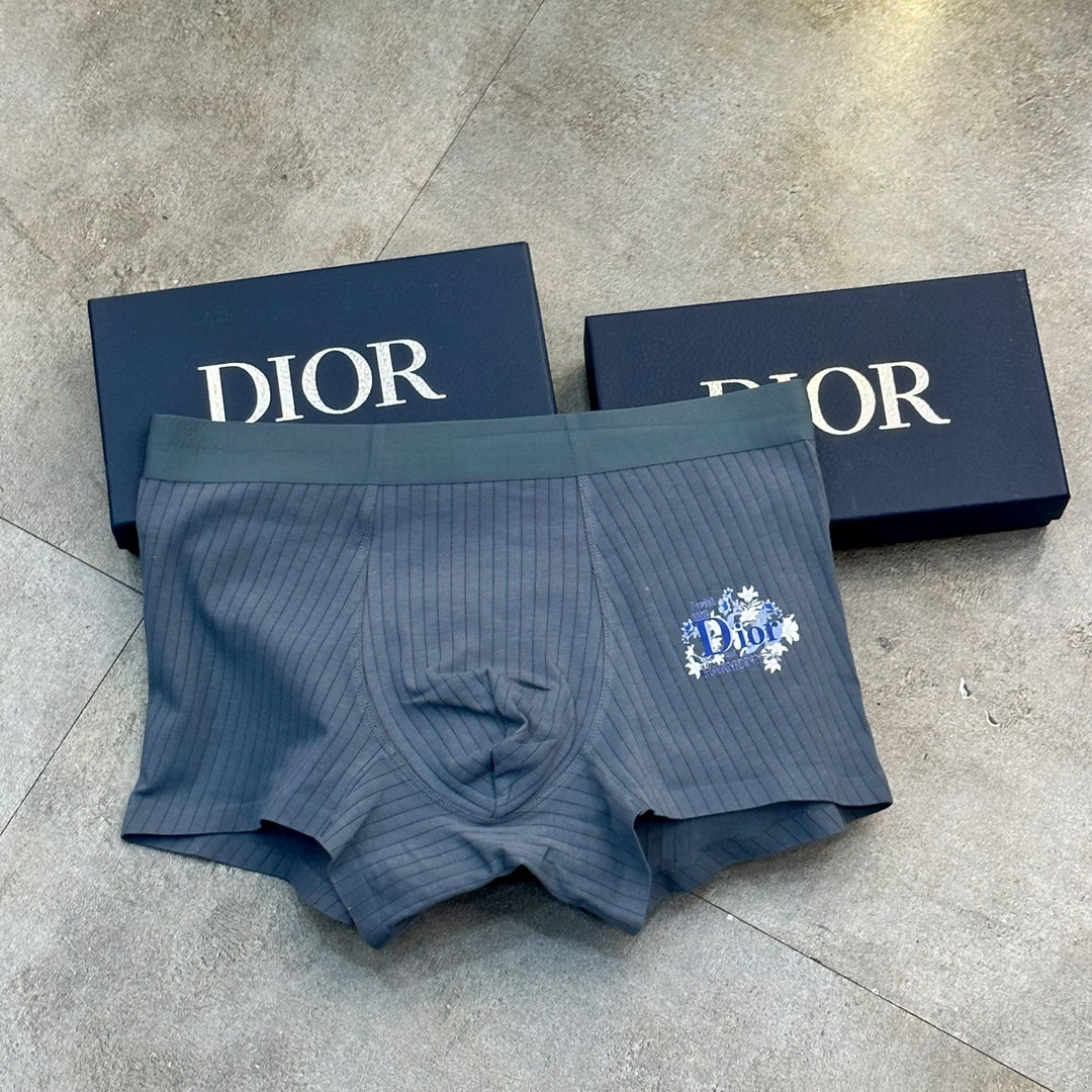 Dior Cotton Men's Boxer Briefs - 3-Piece Box