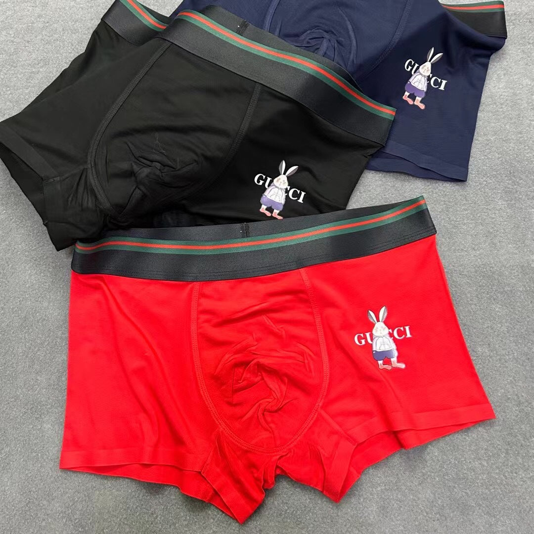 Gucci Modal Men's Boxer Briefs - 3-Piece Box