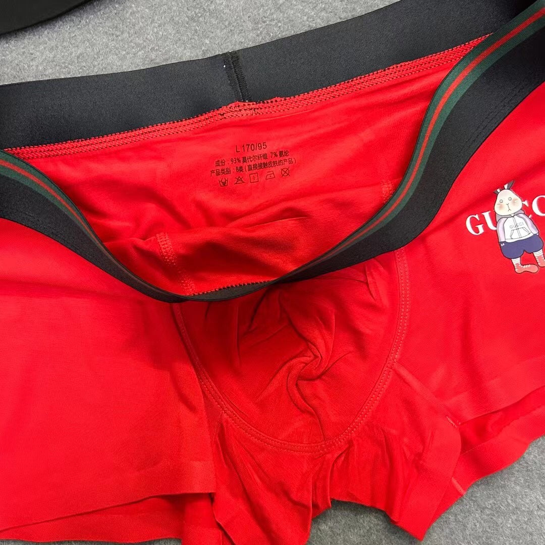 Gucci Modal Men's Boxer Briefs - 3-Piece Box