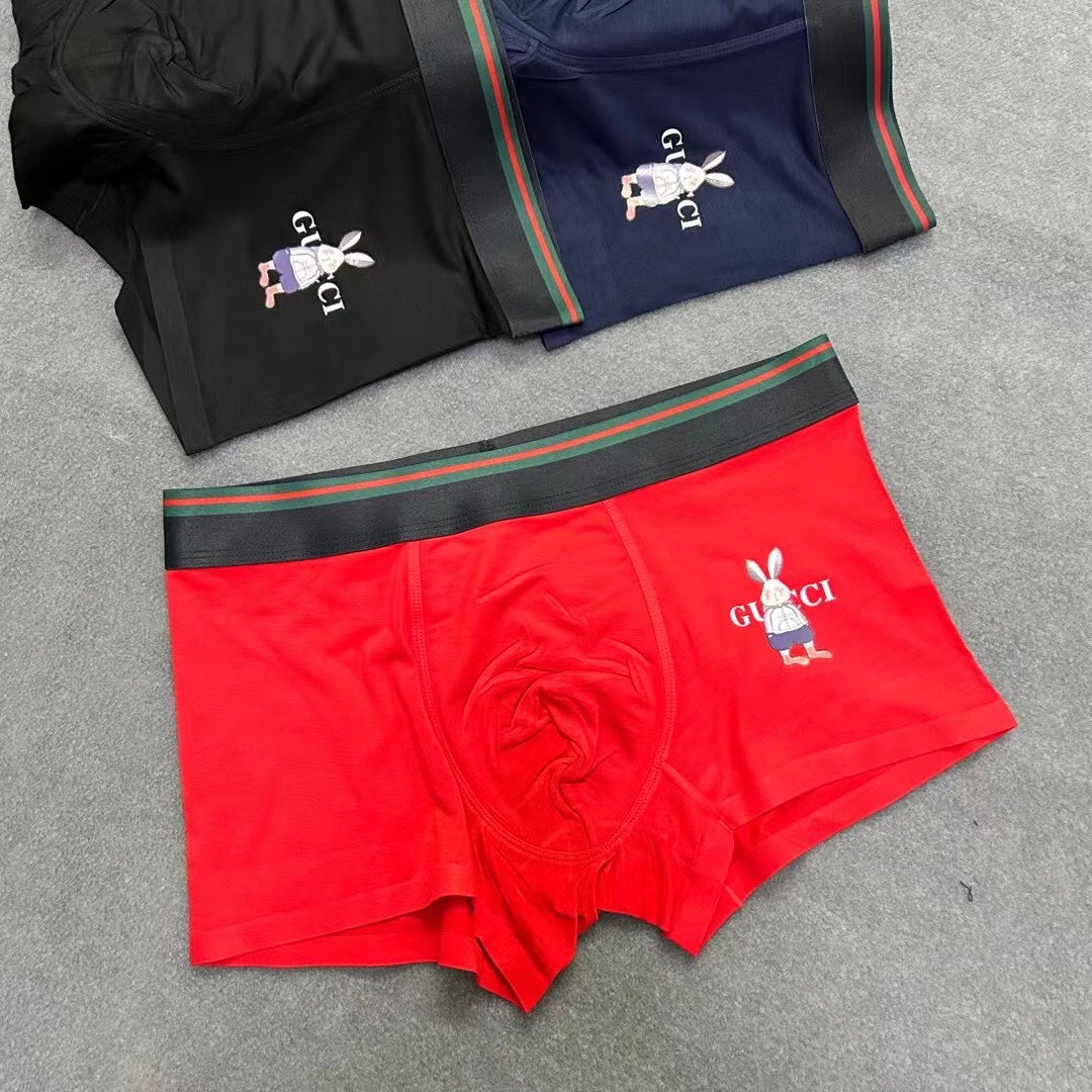 Gucci Modal Men's Boxer Briefs - 3-Piece Box
