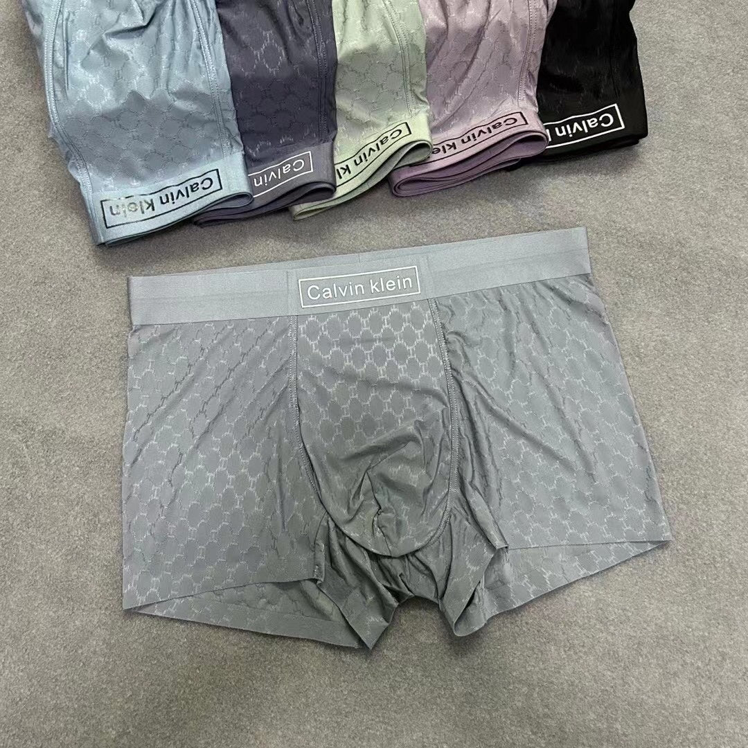 Calvin Klein Visible Colour, Waistband And Emblem Details Men's Boxer Briefs - 3-Piece Box