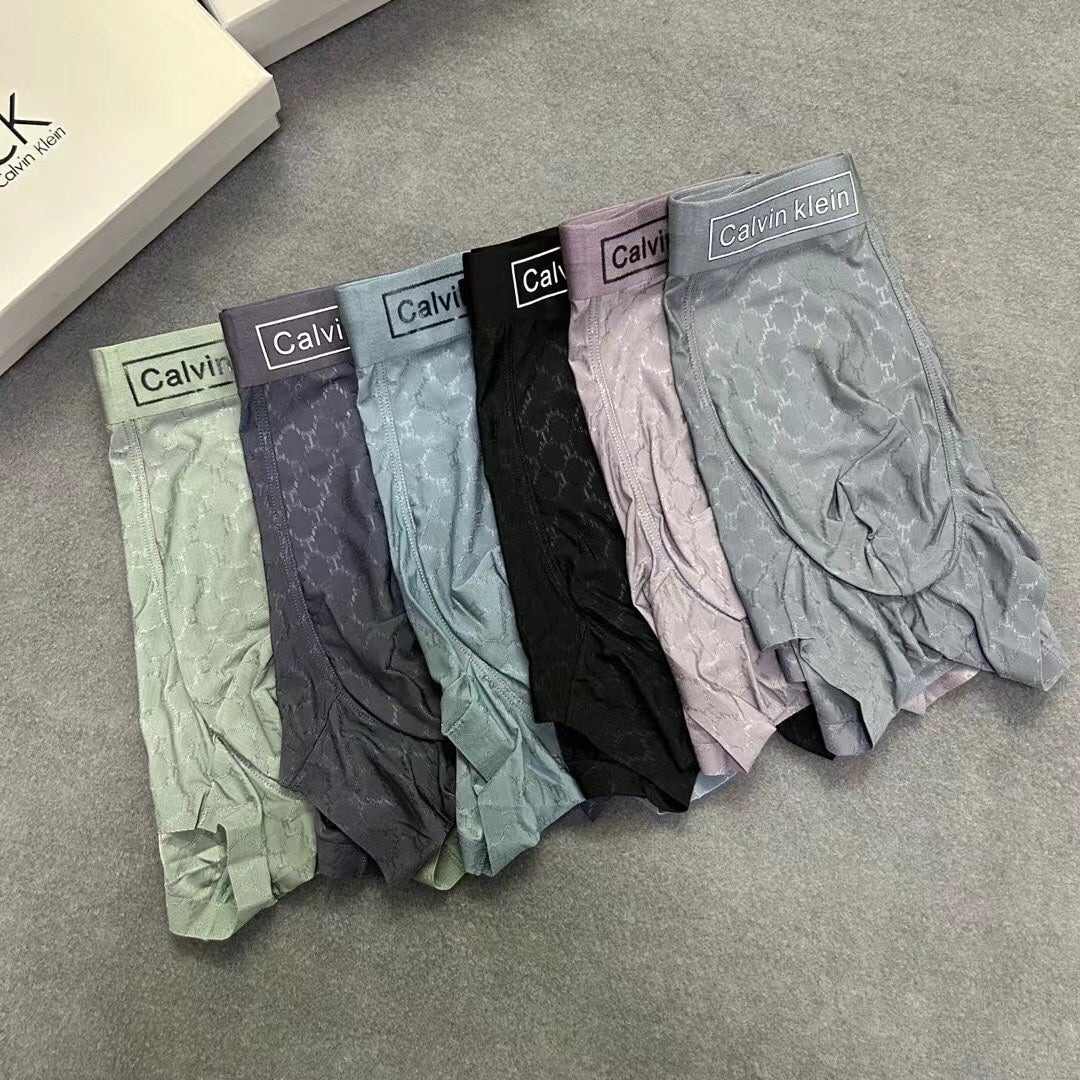 Calvin Klein Clean Logo Waistbands Men's Boxer Briefs - 3-Piece Box