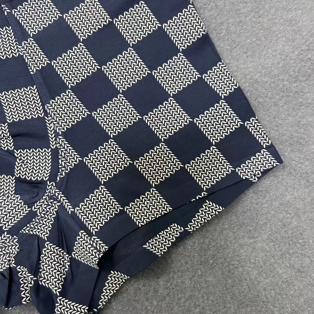 Louis Vuitton Visible Colour, Waistband And Emblem Details Men's Boxer Briefs - 3-Piece Box