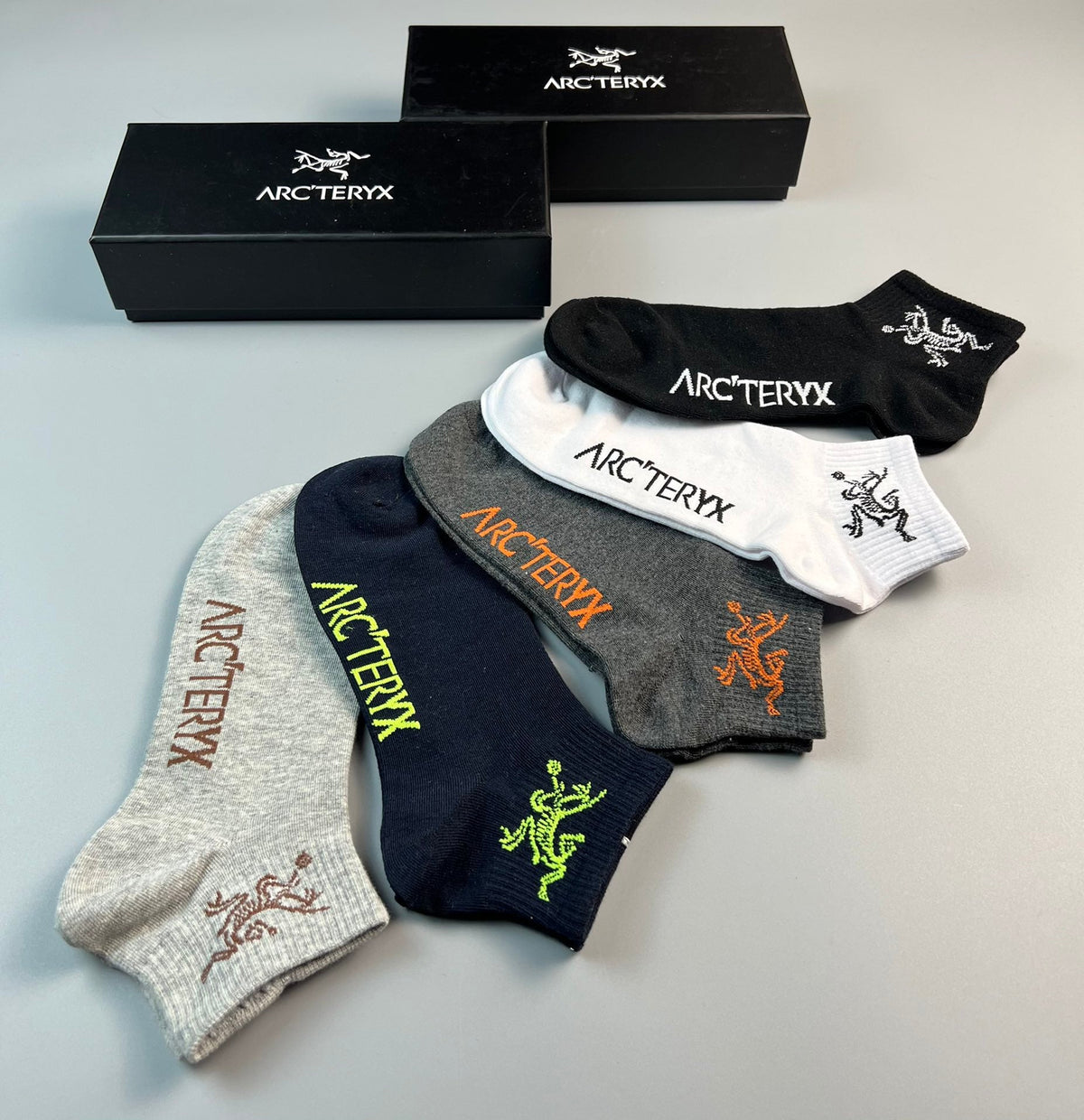 Arc'teryx Cotton Short Socks - 5-Pair Pack