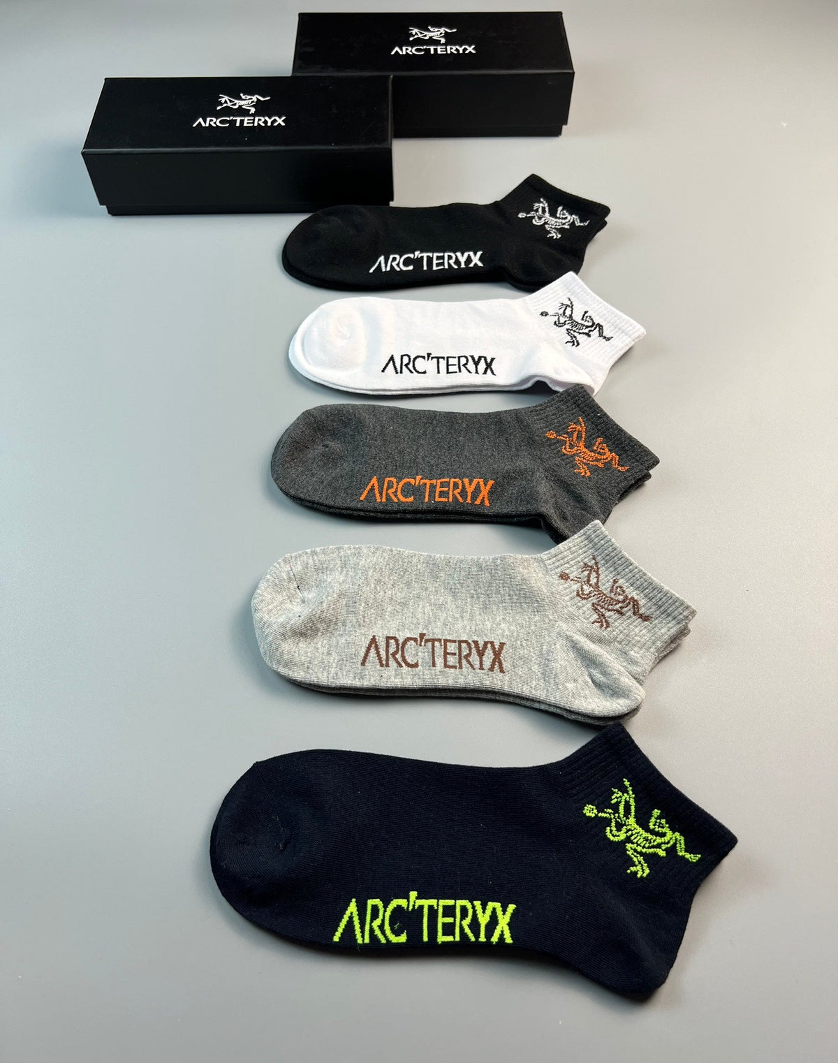 Arc'teryx Cotton Short Socks - 5-Pair Pack