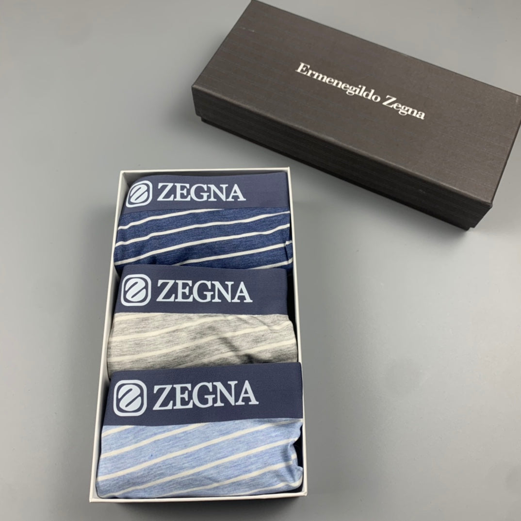 Zegna Men's Boxer Briefs - 3-Piece Box