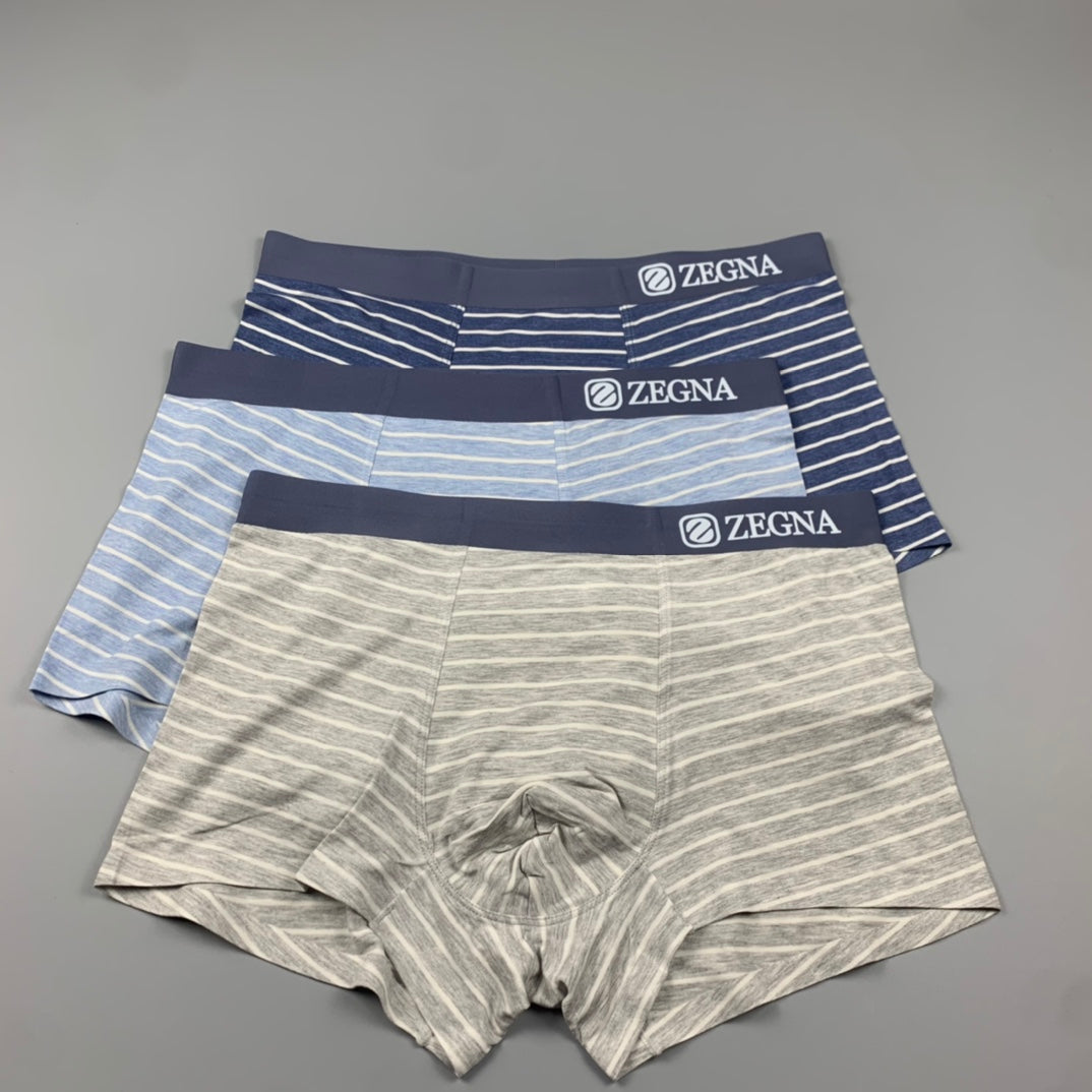 Zegna Seamless Men's Boxer Briefs – 3-Pack – Sizes L-XXXL