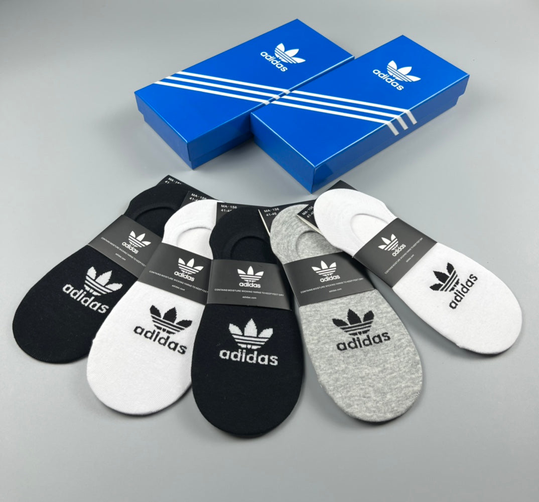 Adidas Mesh Cotton No-Show Socks
