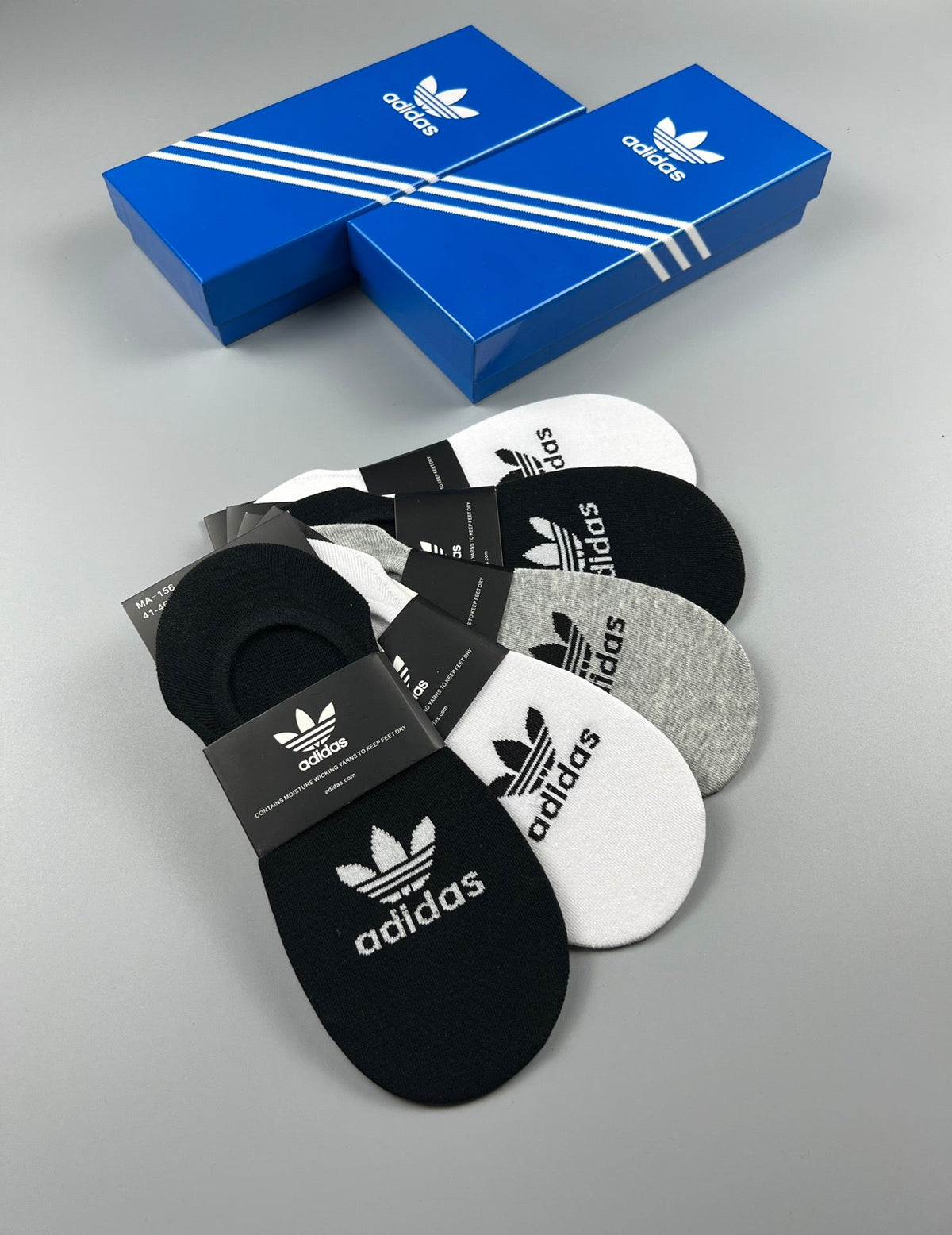 Adidas Mesh Cotton No-Show Socks