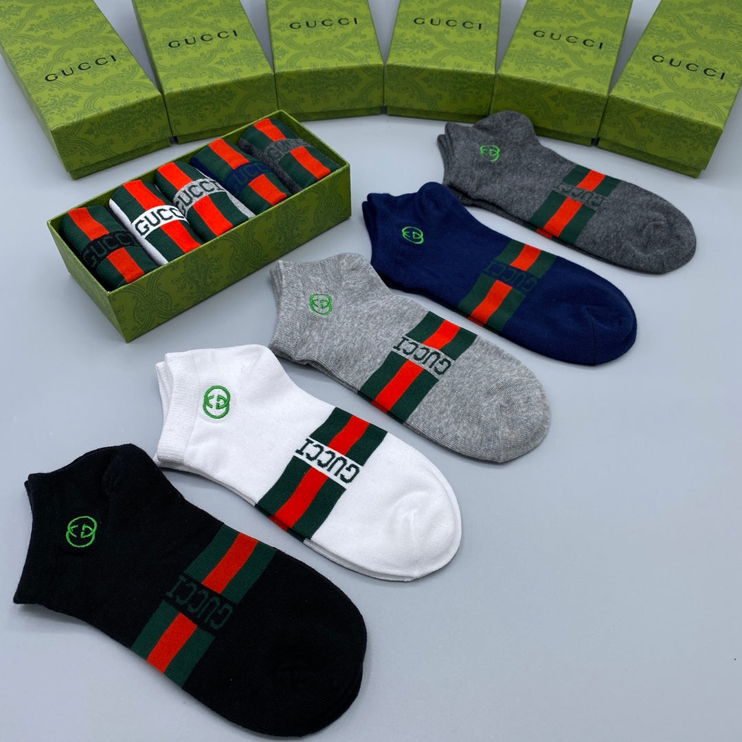 Gucci Short Socks - 5-Pair Pack
