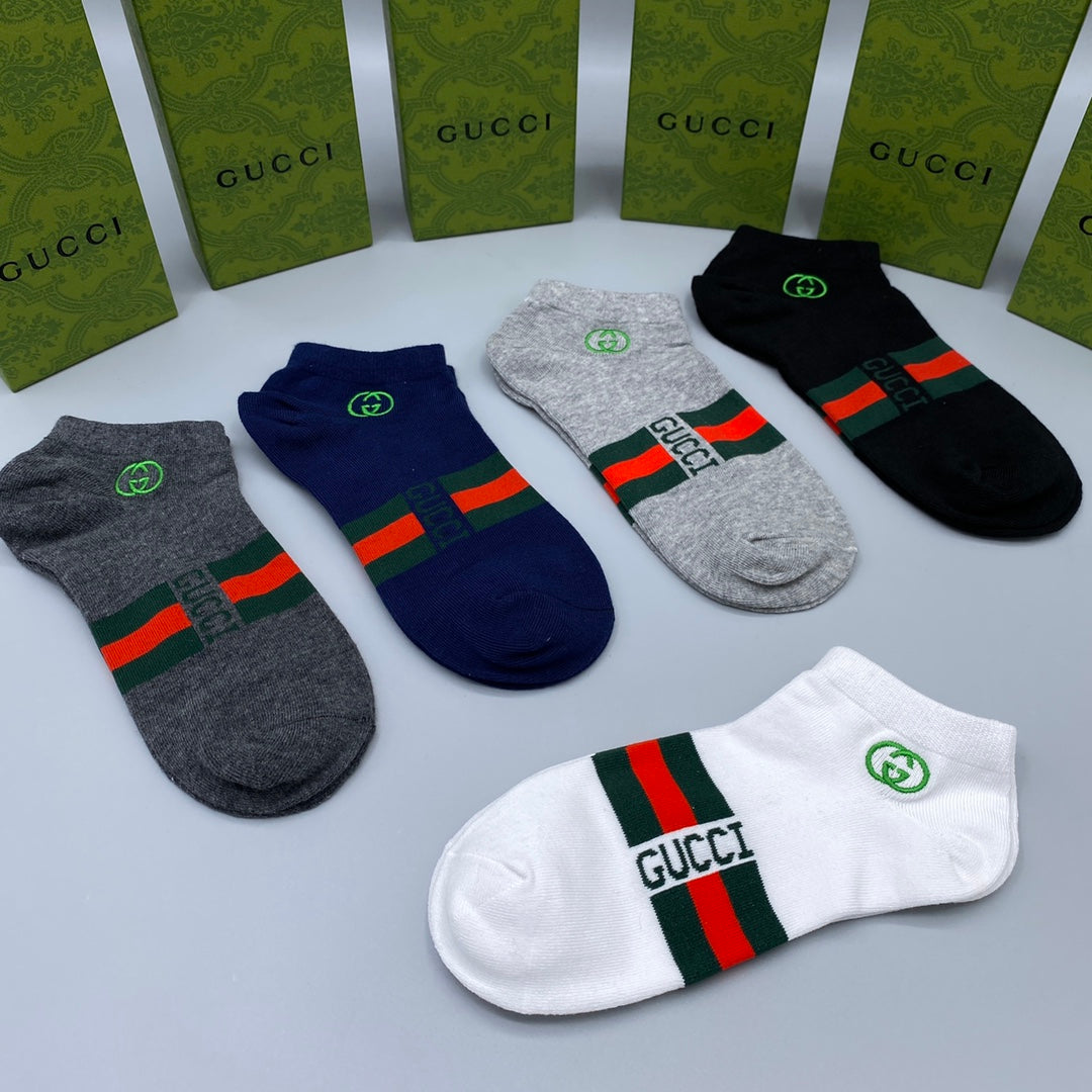 Gucci Short Socks - 5-Pair Pack