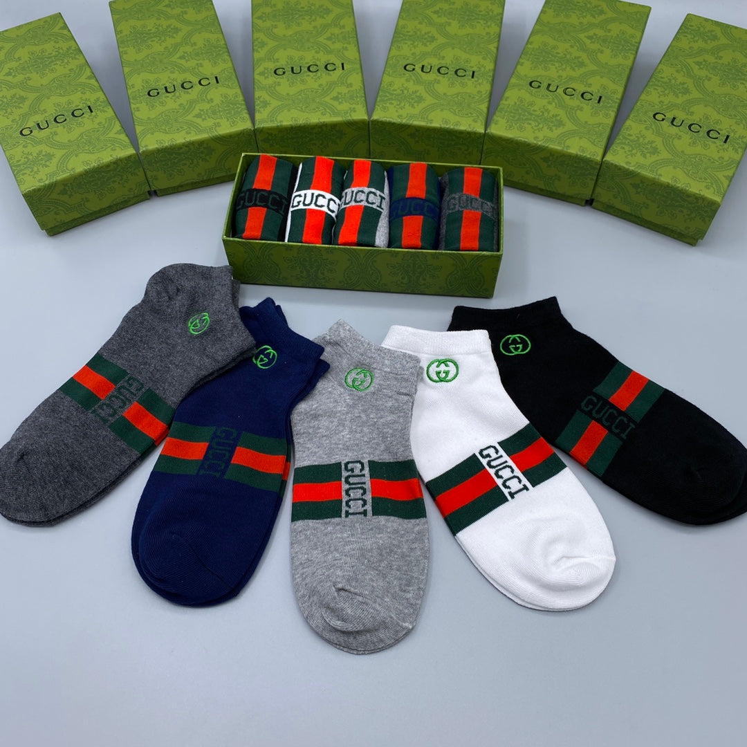 Gucci Short Socks - 5-Pair Pack