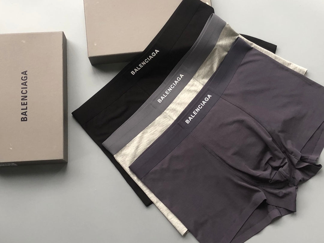 Balenciaga Men's Boxer Briefs - 3-Piece Box