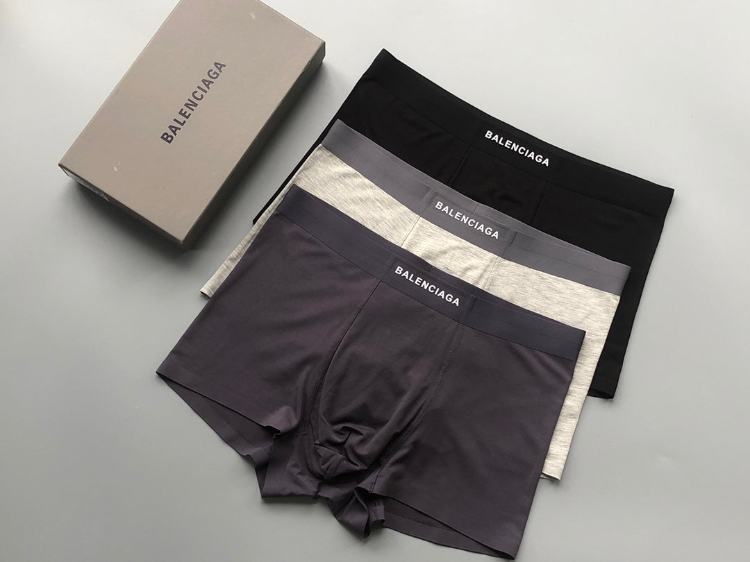 Balenciaga Men's Boxer Briefs - 3-Piece Box