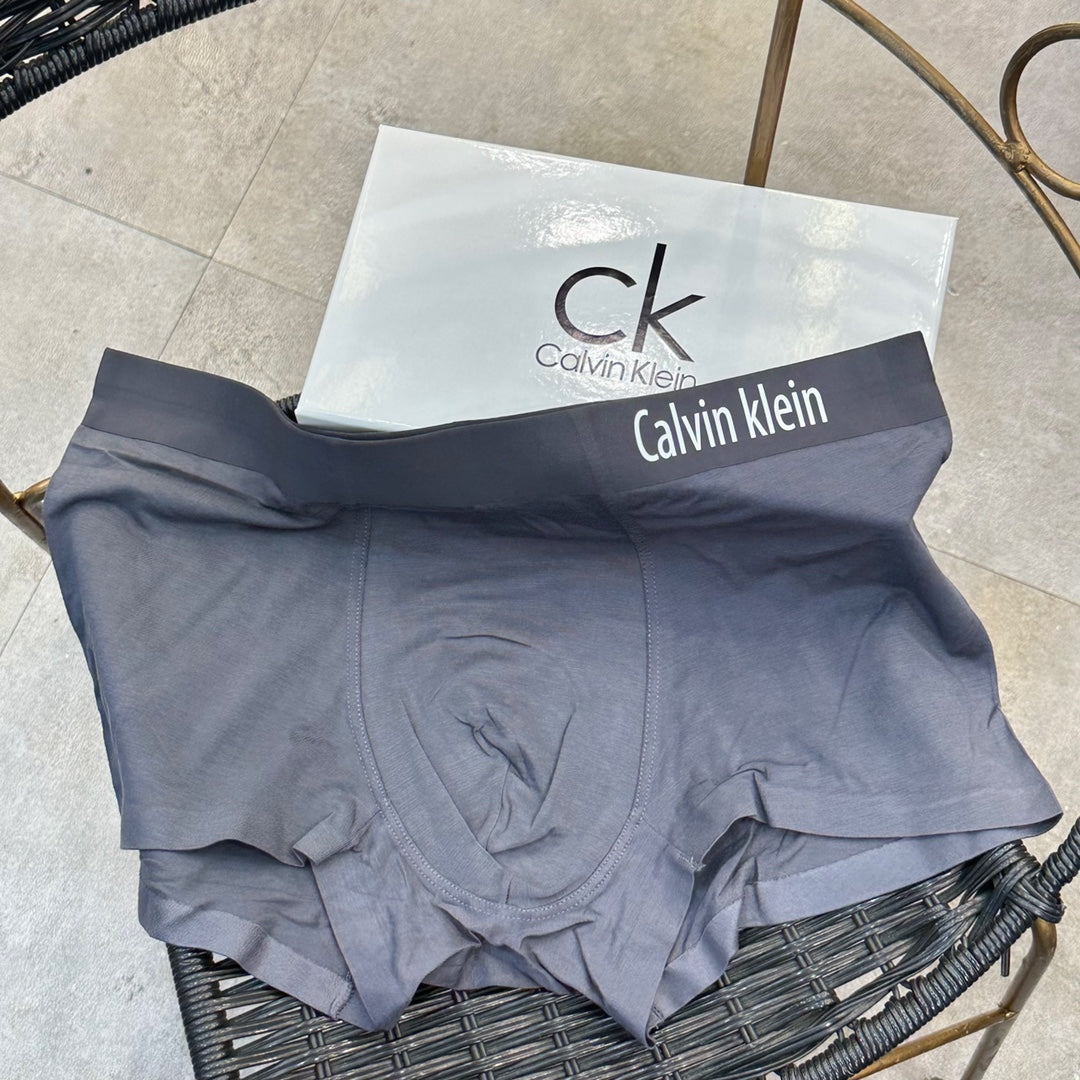 Calvin Klein Broad Logo Waistbands Men's Boxer Briefs - 3-Piece Box