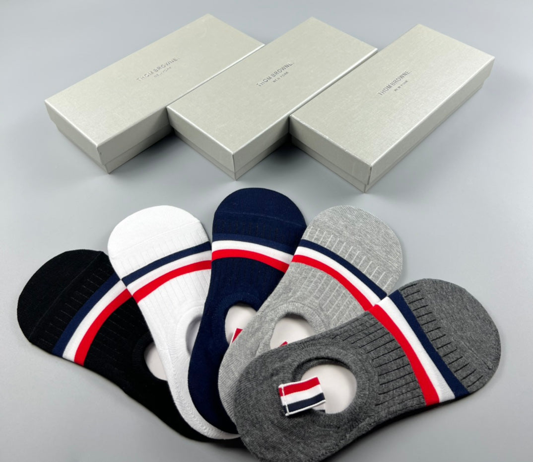 Cotton Short Socks - 5-Pair Pack