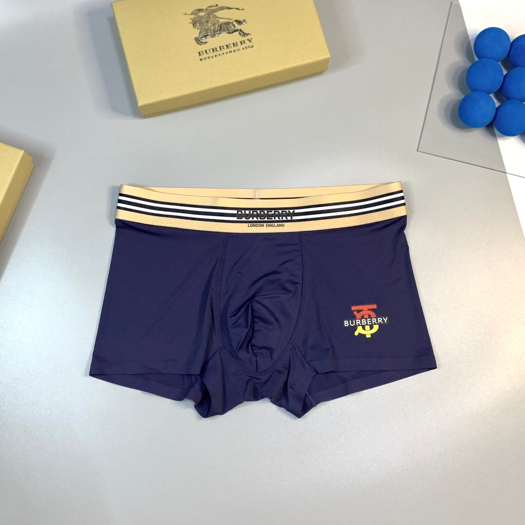 Burberry Ice-Silk Men's Boxer Briefs - 3-Piece Box