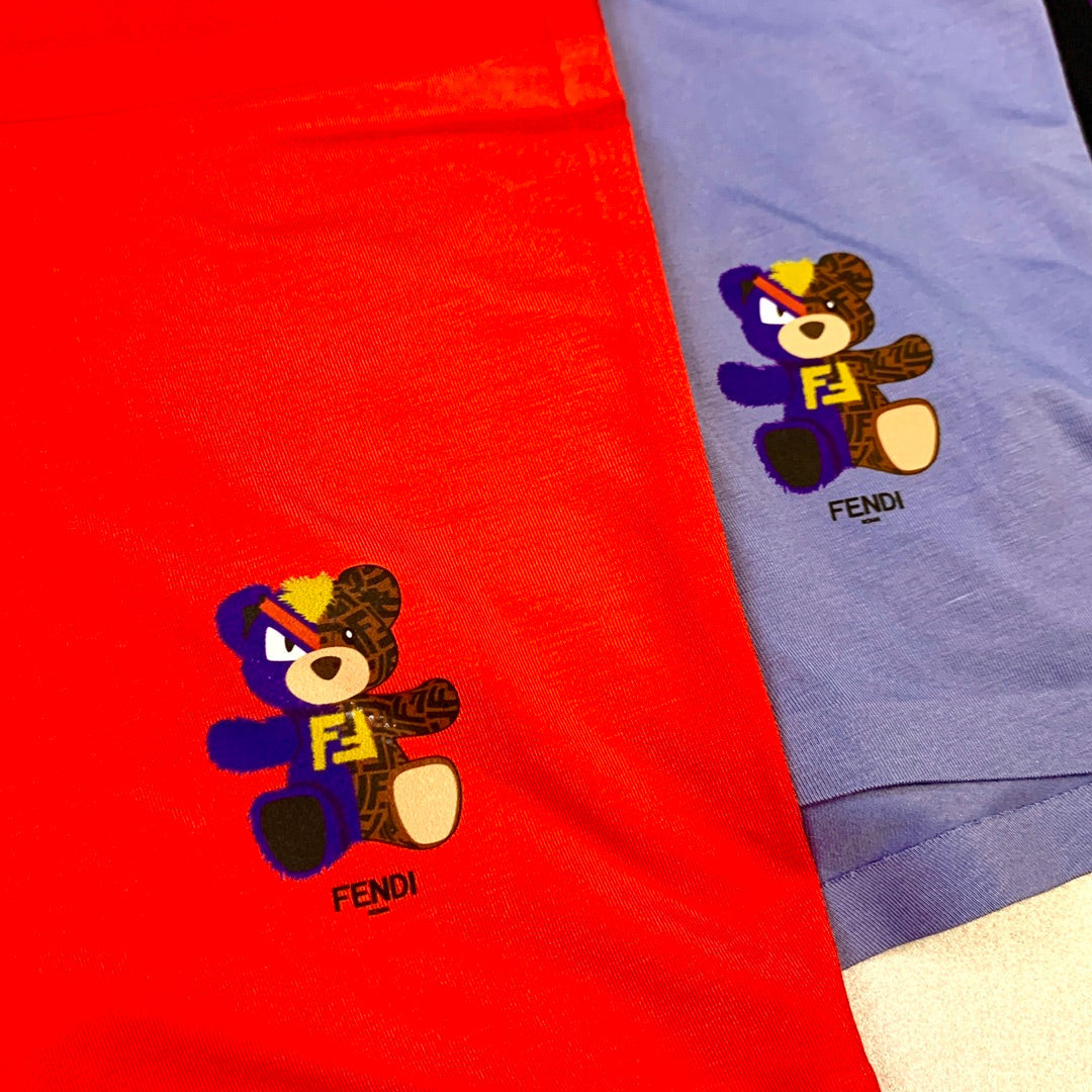 Fendi Bear Patch Details Men's Boxer Briefs - 3-Piece Box
