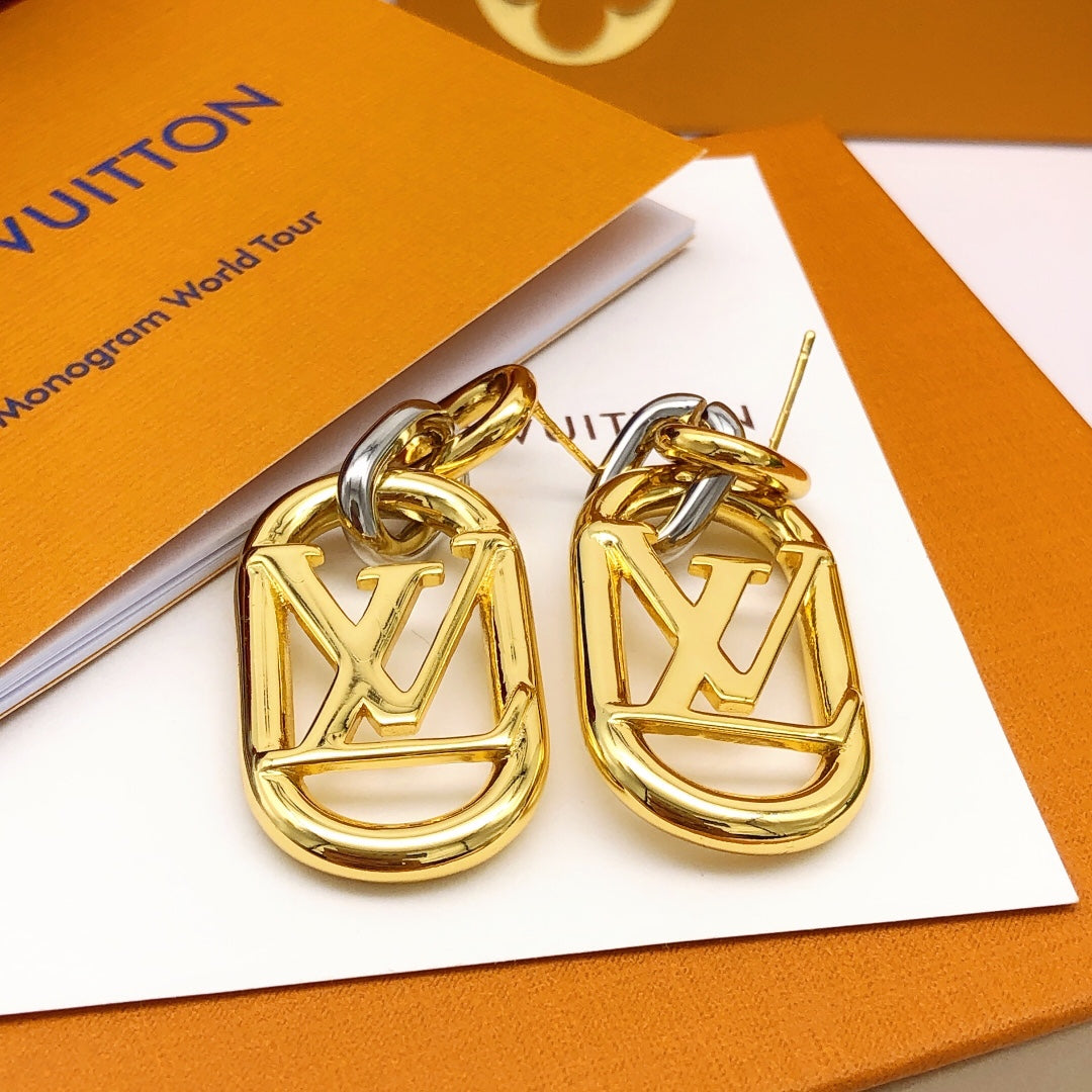 Martin Graham earrings in polished metal-tone – main product view
