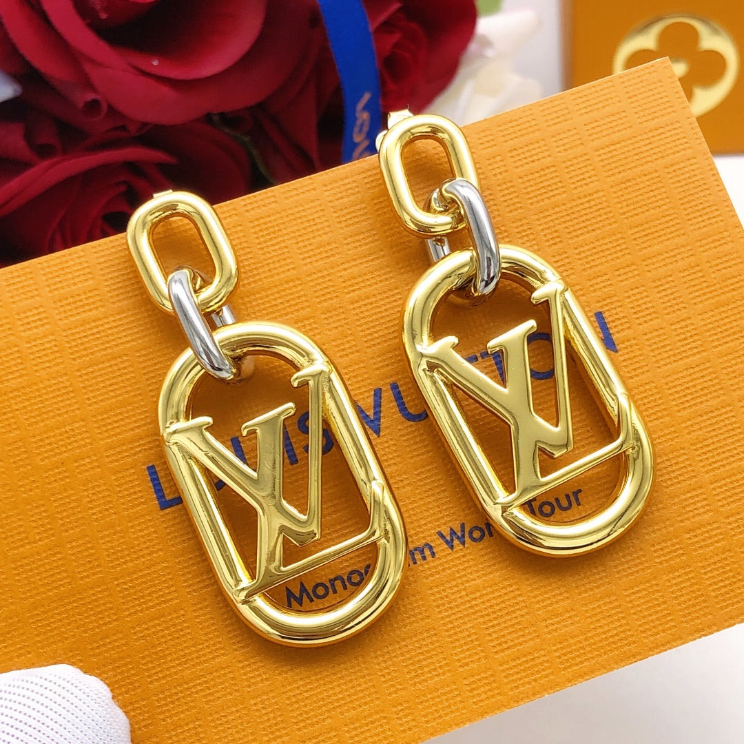 Martin Graham earrings in polished metal-tone – main product view