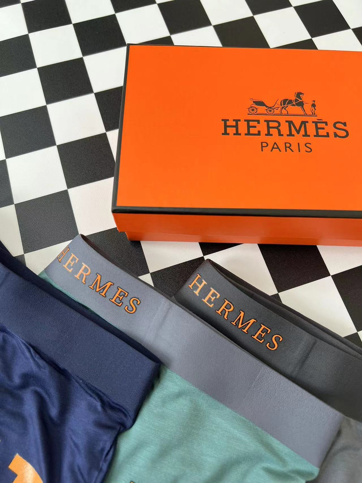 Cotton Men's Boxer Briefs - 3-Piece Box
