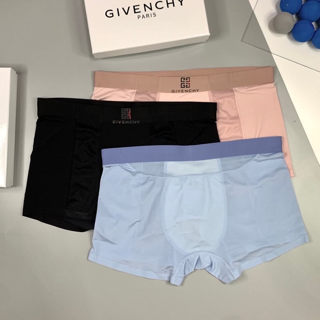 Givenchy Broad Logo Waistbands Men's Boxer Briefs