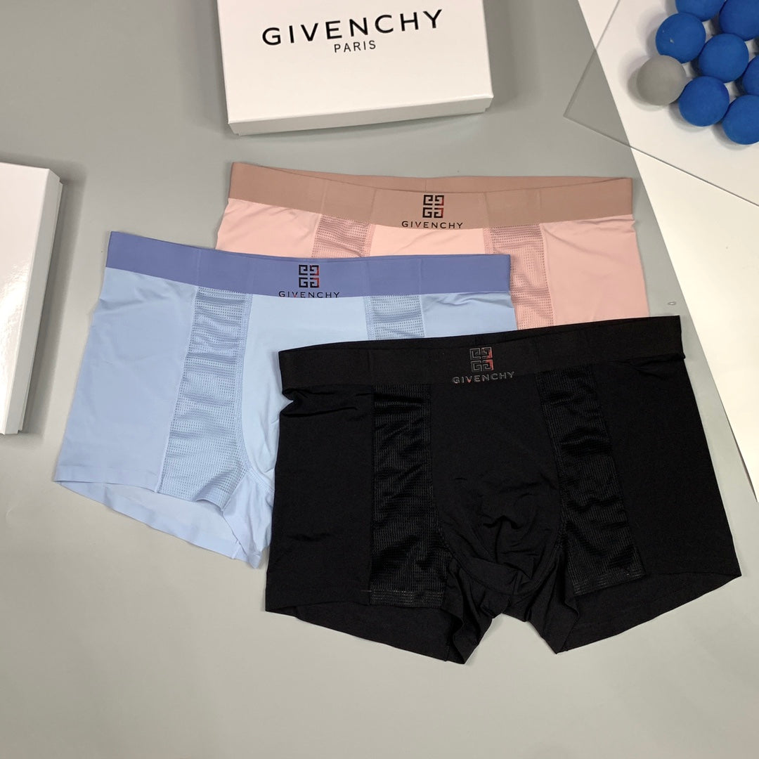 Givenchy Broad Logo Waistbands Men's Boxer Briefs