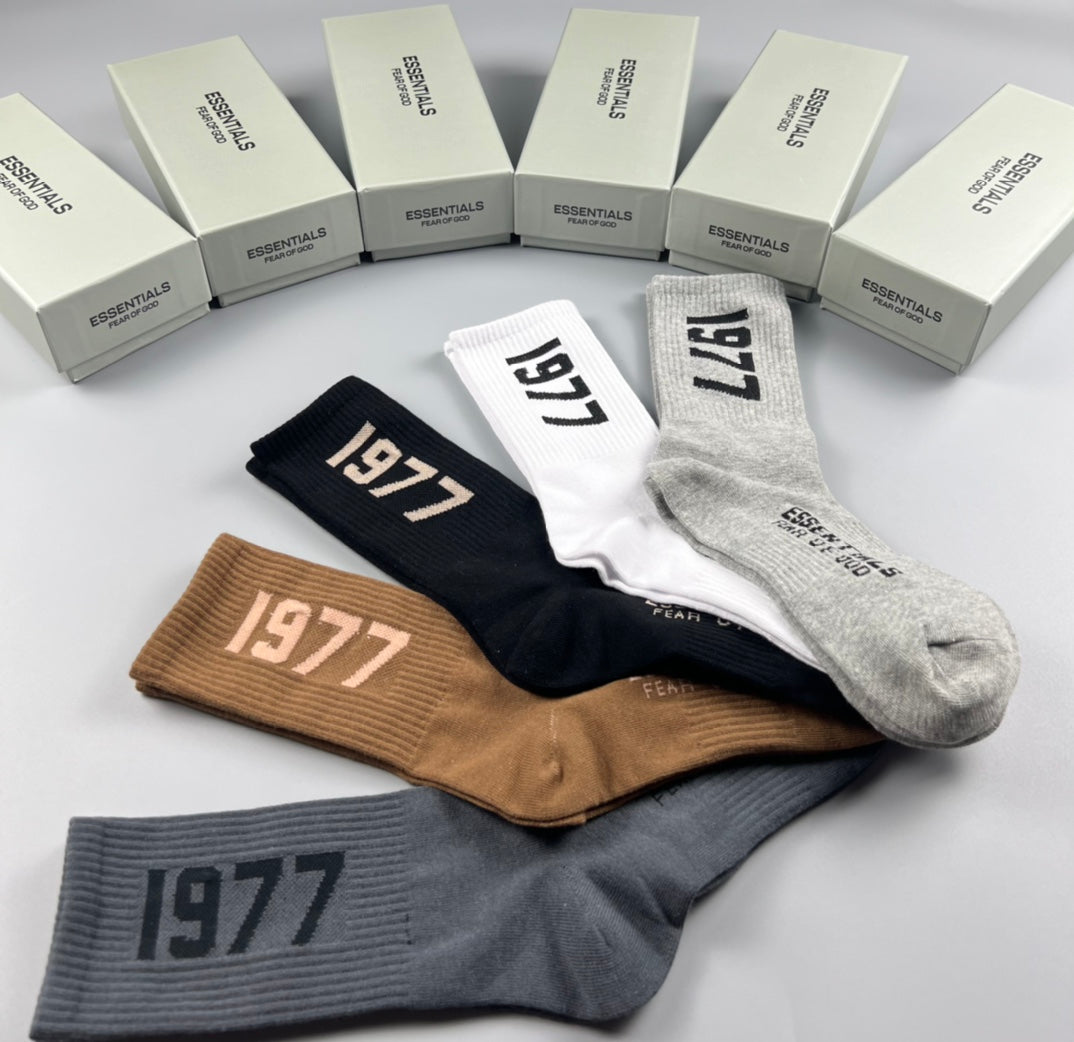 Cotton Short Socks - 5-Pair Pack