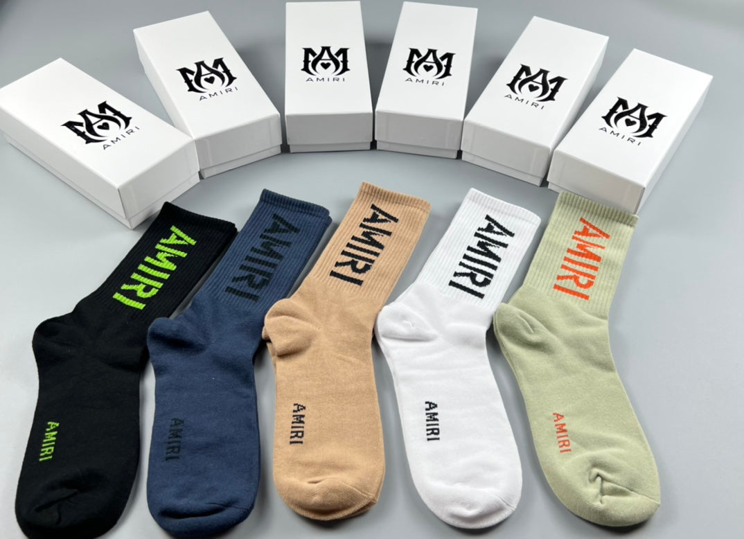 Cotton Short Socks - 5-Pair Pack