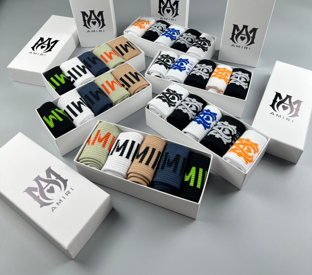 Cotton Crew Socks - 5-Pair Pack