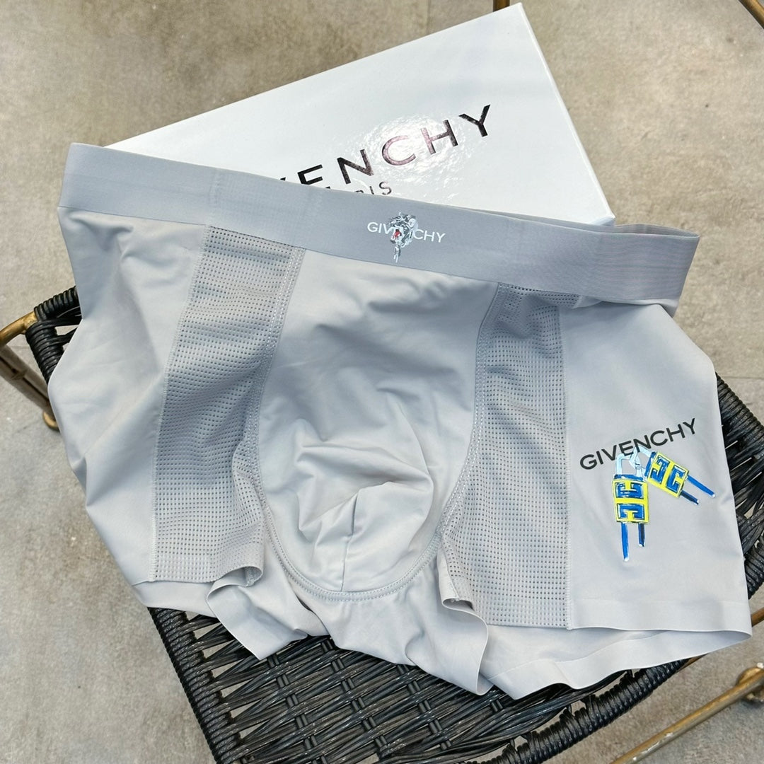 Givenchy Small Multicolour Graphics Men's Boxer Briefs - 3-Piece Box