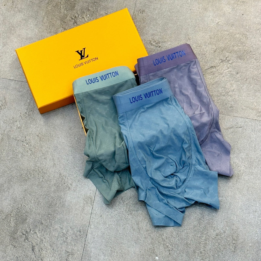 Louis Vuitton Colourful Initials Men's Boxer Briefs - 3-Piece Box