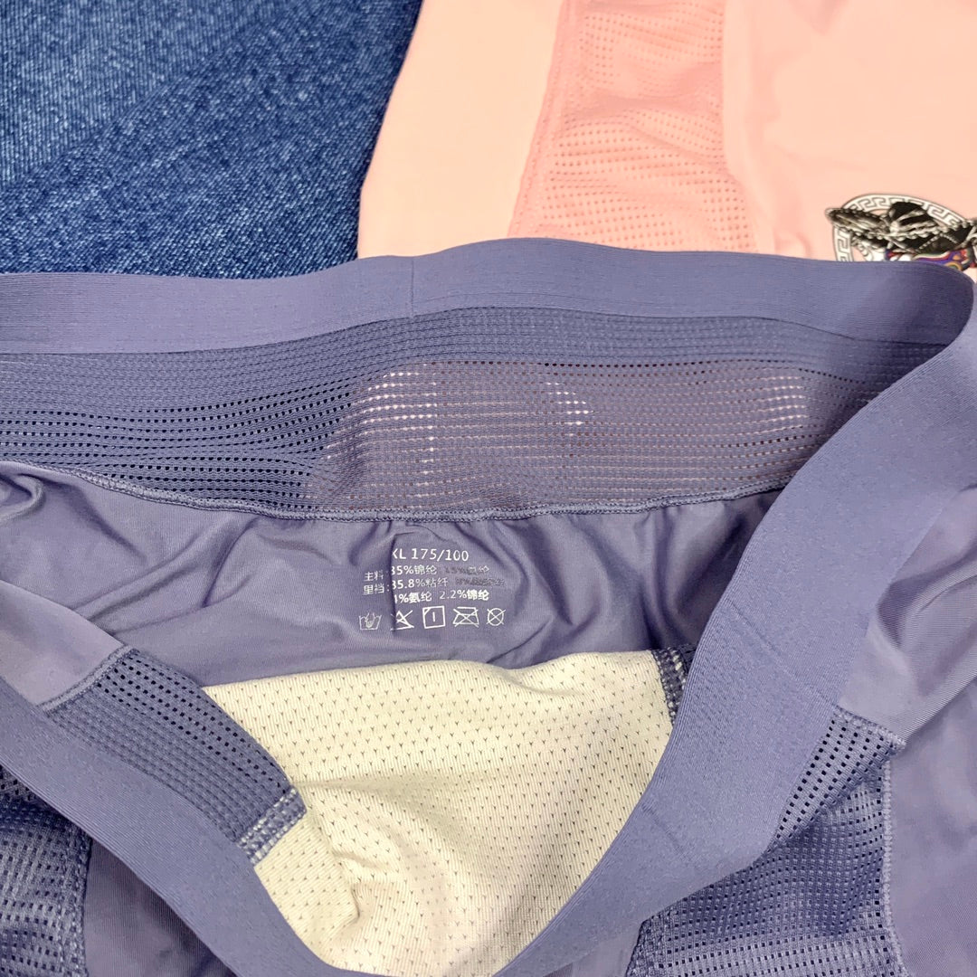 Versace Medallion Patch Details Men's Boxer Briefs - 3-Piece Box