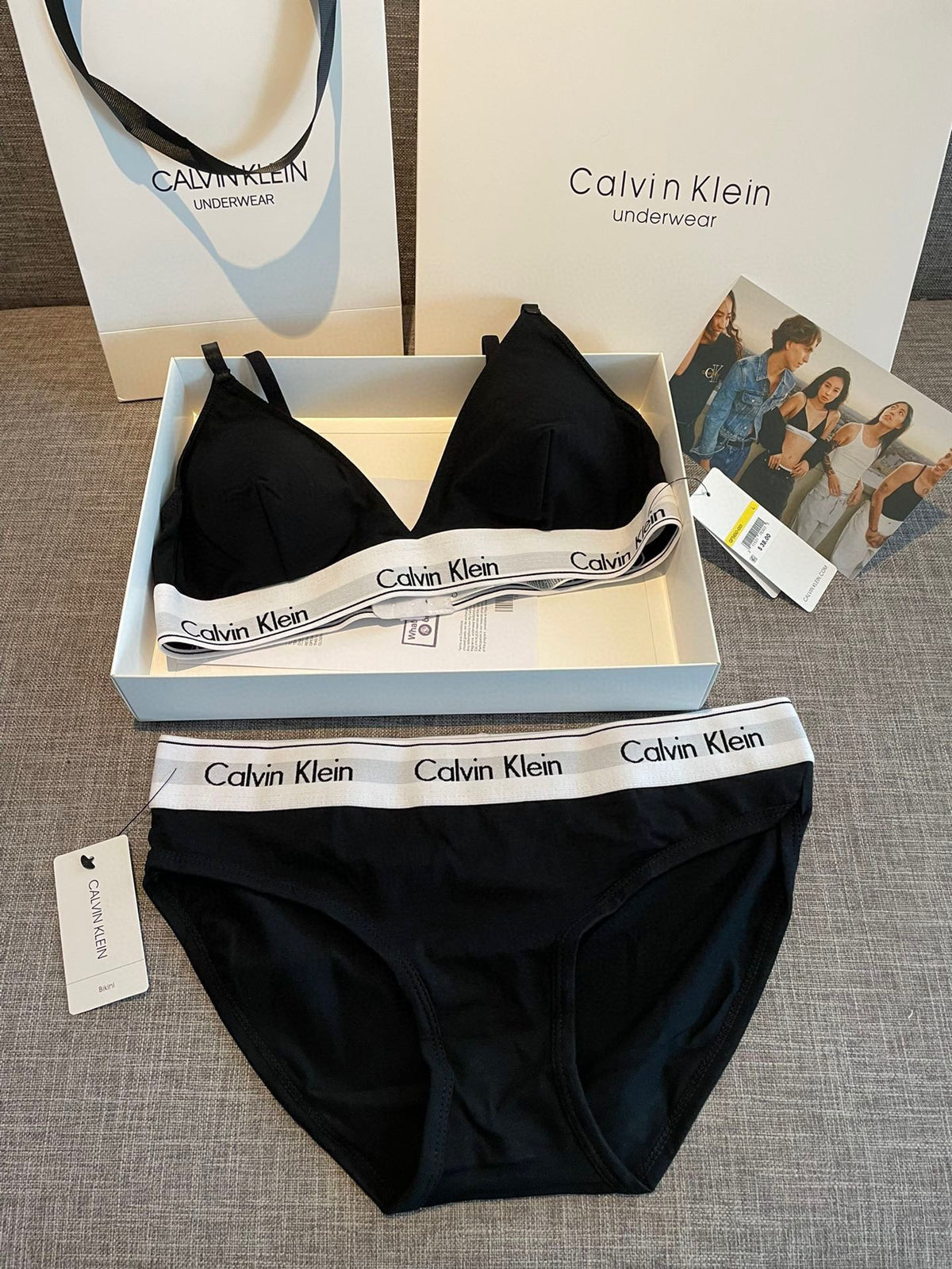 Calvin Klein Cotton Women's Lingerie Set