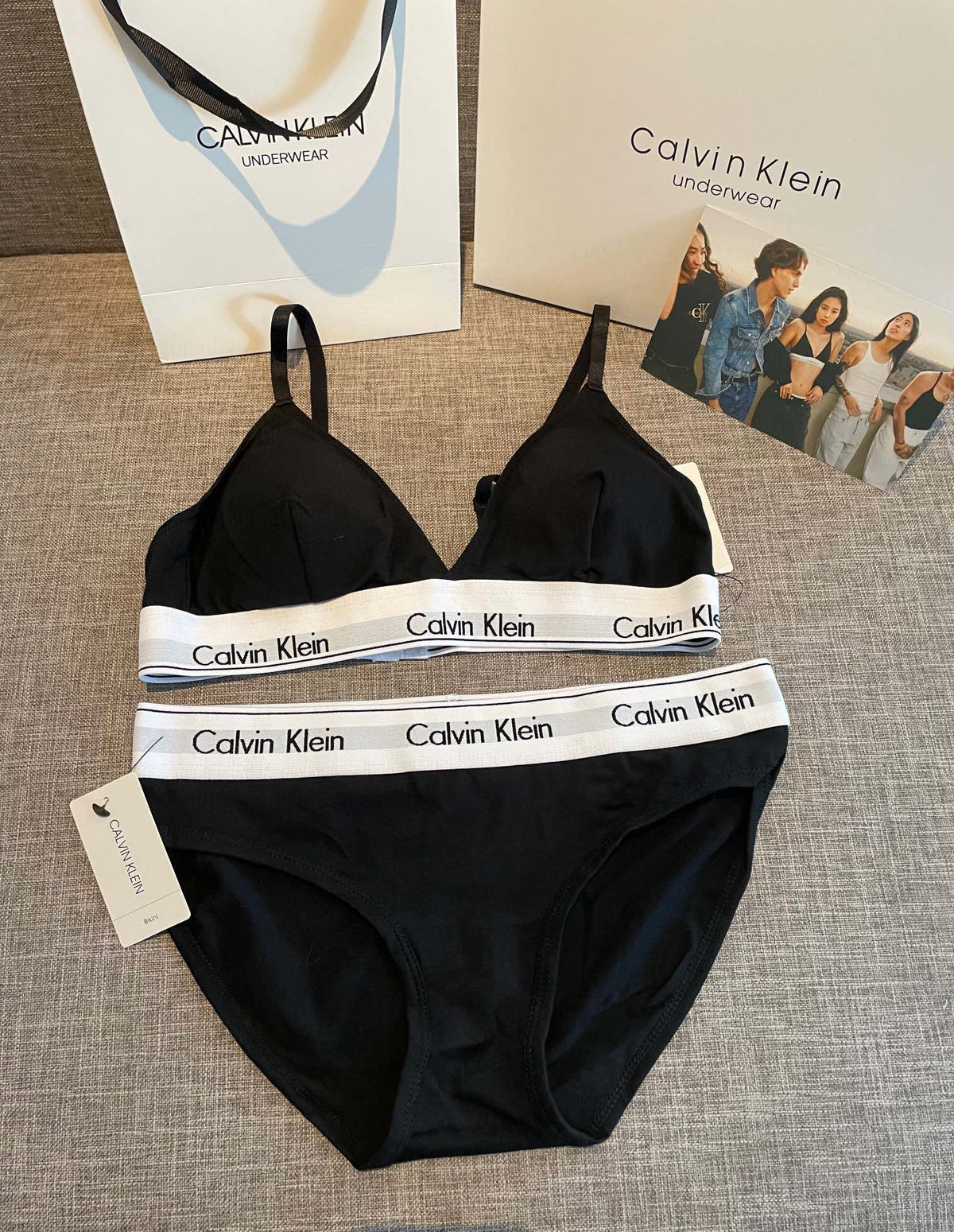 Calvin Klein Cotton Women's Lingerie Set