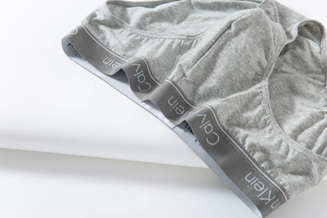 Calvin Klein Contrast Logo Waistbands Men's Briefs - 3-Piece Box