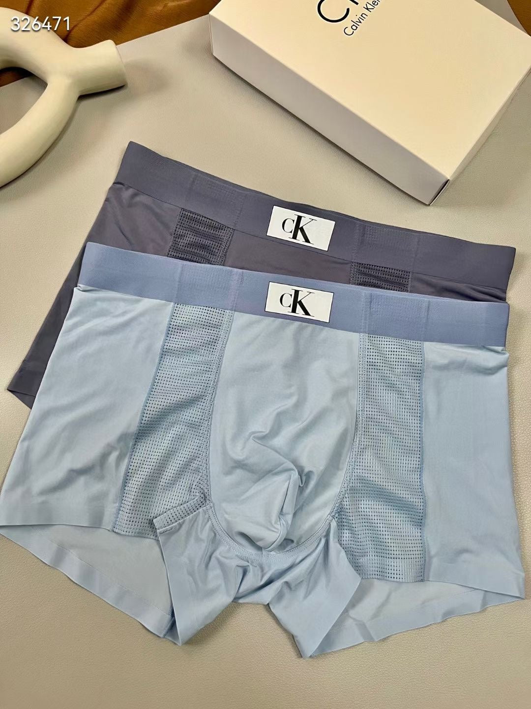 Calvin Klein Ice-Silk Men's Boxer Briefs - 3-Piece Box
