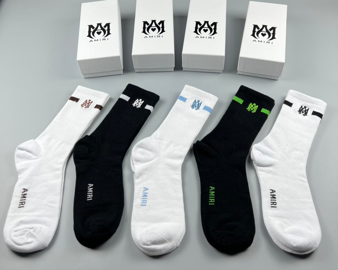 Cotton Short Socks - 5-Pair Pack
