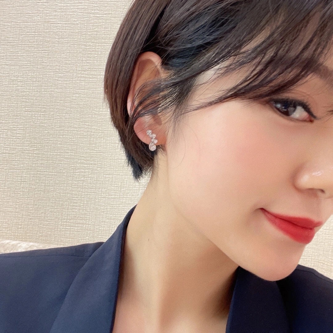 Martin Graham earrings in polished metal-tone – main product view
