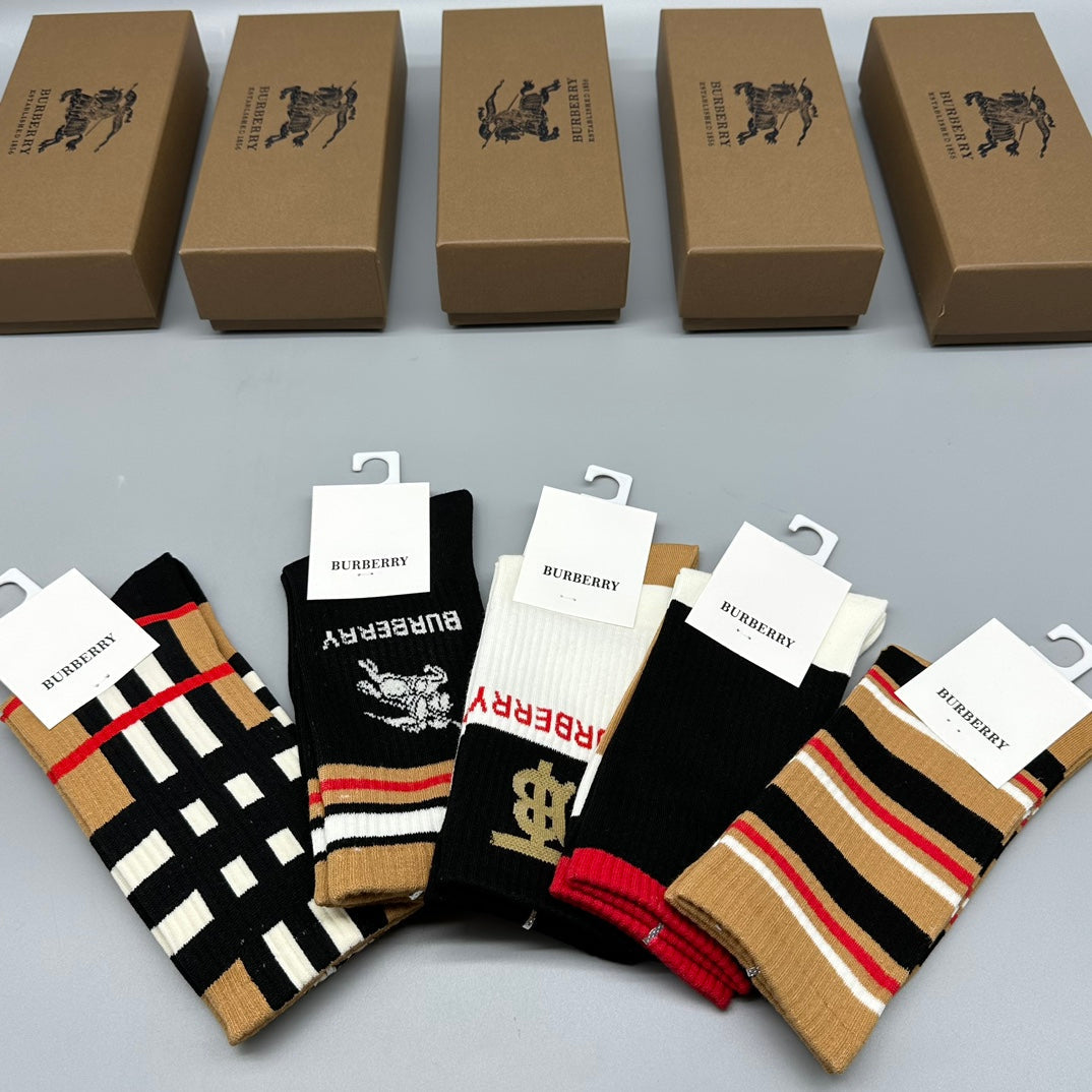 Burberry Cotton Short Socks