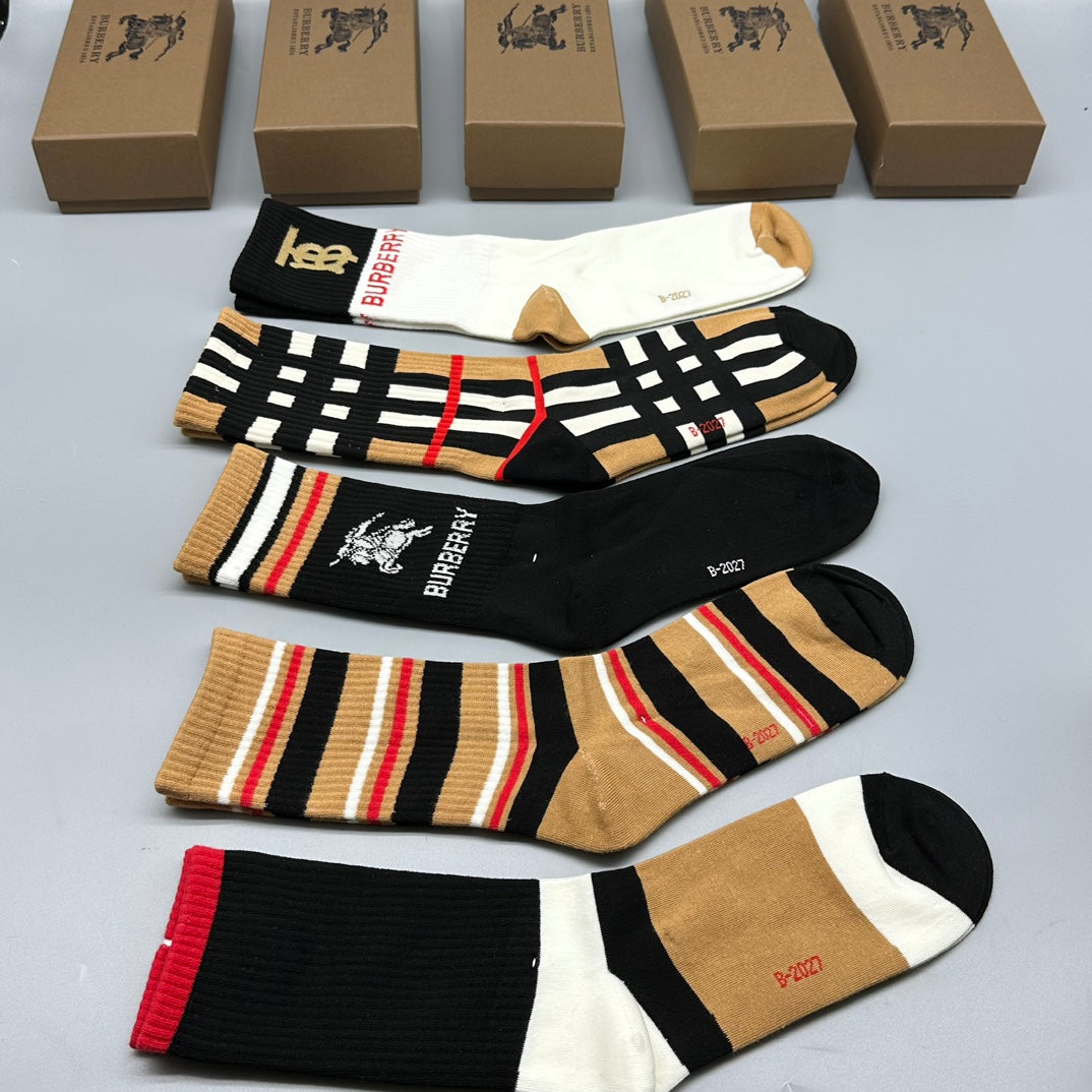 Burberry Cotton Short Socks