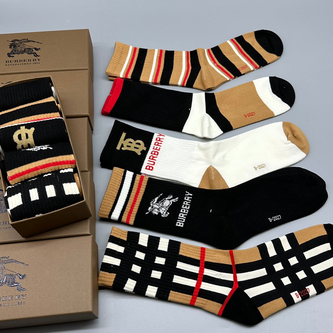 Burberry Cotton Short Socks