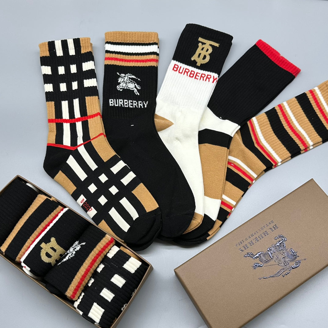 Burberry Cotton Short Socks