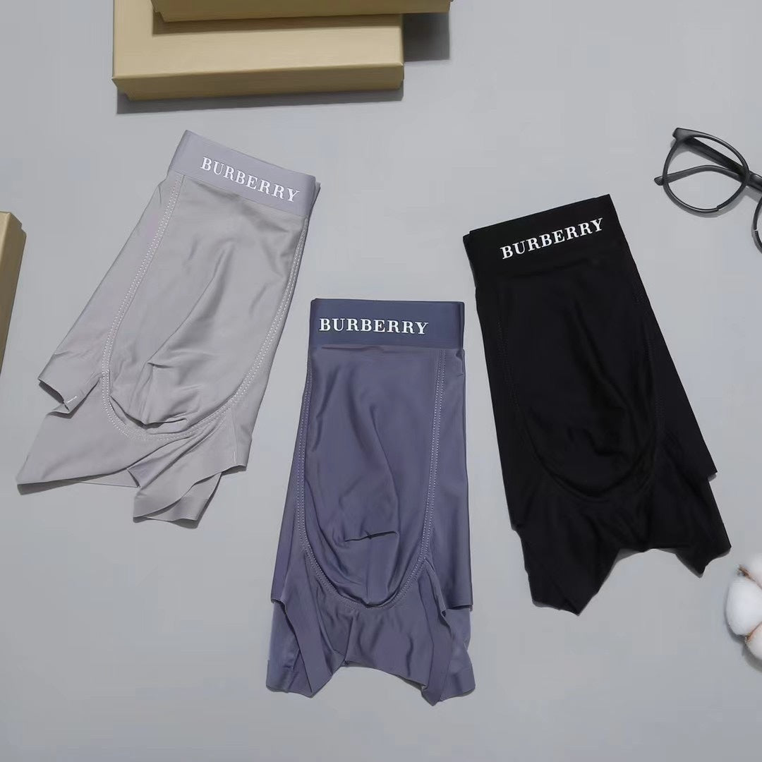 Burberry Small Bull-Style Graphics Men's Boxer Briefs - 3-Piece Box