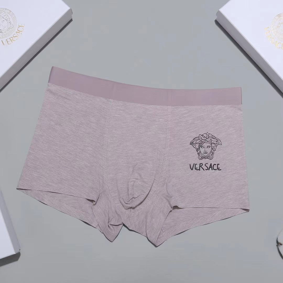 Versace Pastel Logo Men's Trunk Underwear - 3-Piece Box