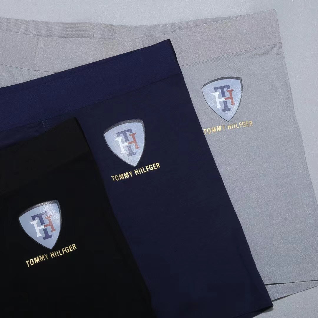 Tommy Hilfiger Small Crest Details Men's Boxer Briefs - 3-Piece Box