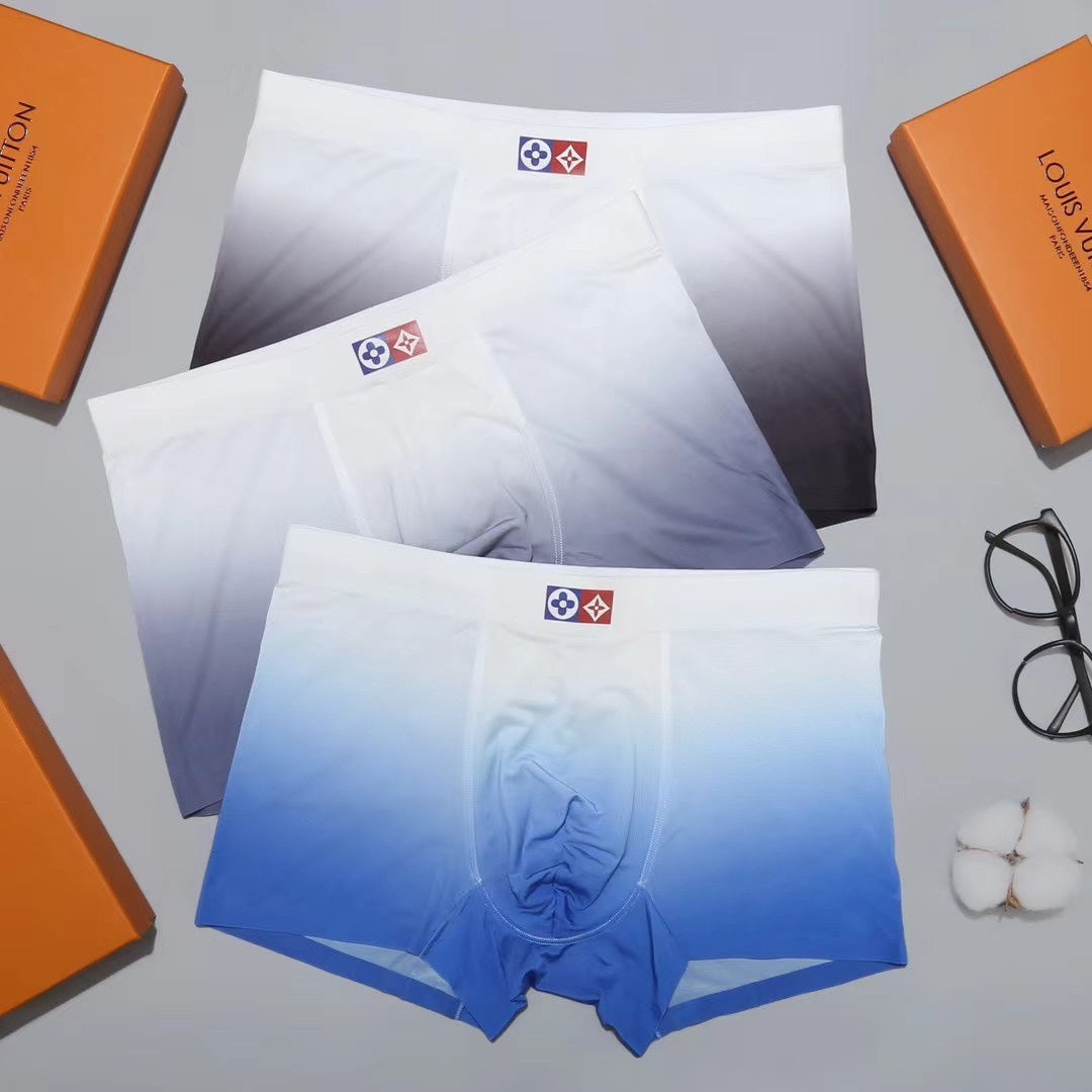 Louis Vuitton Nylon Blend Men's Boxer Briefs - 3-Piece Box