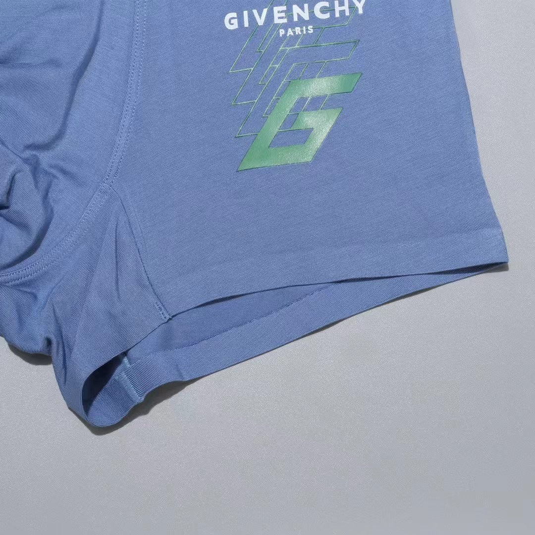 Givenchy Graphic Logo Men's Trunk Underwear - 3-Piece Box