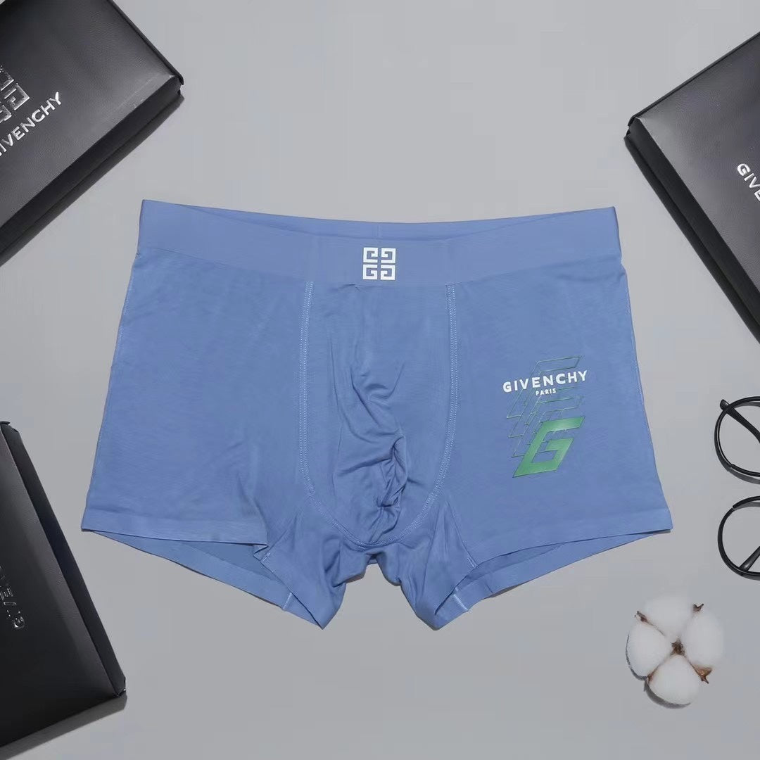 Givenchy Graphic Logo Men's Trunk Underwear - 3-Piece Box