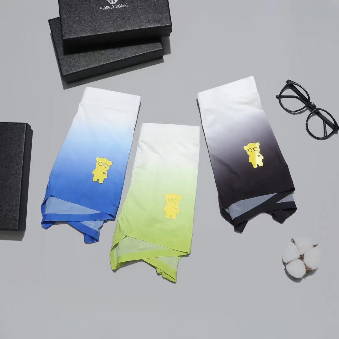 Armani Bright Graphic Details Men's Boxer Briefs - 3-Piece Box